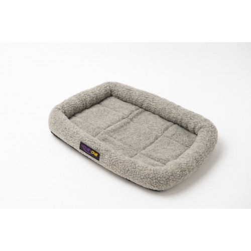 HOMEYONE Small Dog Bed Micro Sherpa Washable Warm Pet Bed Cushion for Dogs and Cats