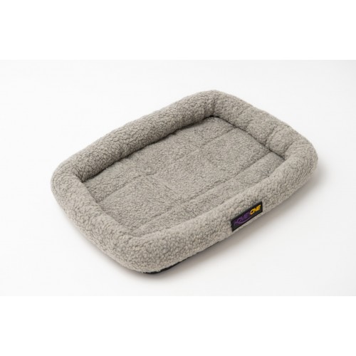 HOMEYONE Small Dog Bed Micro Sherpa Washable Warm Pet Bed Cushion for Dogs and Cats