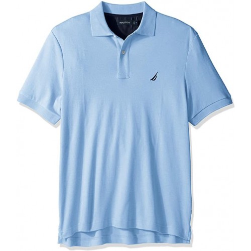  Men's Classic Fit Short Sleeve Solid Soft Cotton Polo Shirt