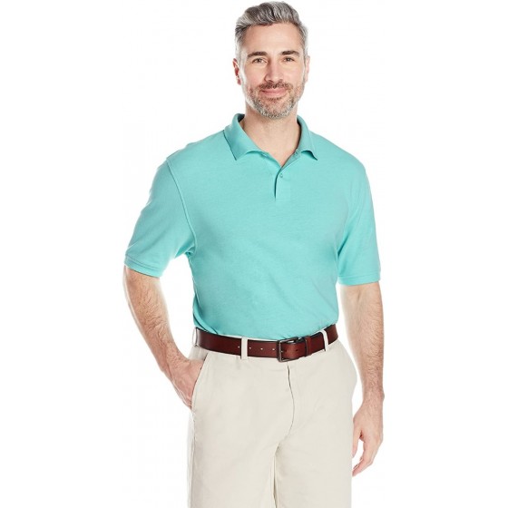 Essentials Men's Regular-Fit Cotton Pique Polo Shirt