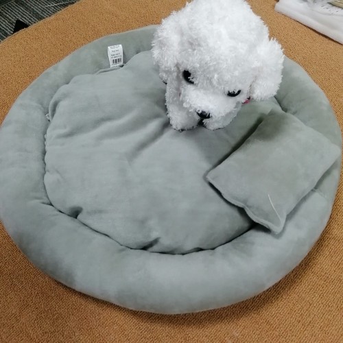 Dog Bed Comfortable Donut Cuddler Round Dog Bed