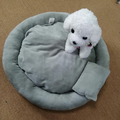 Dog Bed Comfortable Donut Cuddler Round Dog Bed